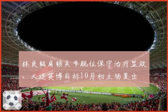 林良铭肩锁关节脱位保守治疗显效,大连英博目标10月初主场复出